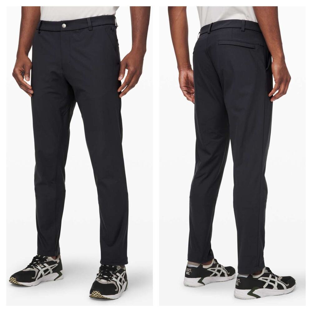 Lululemon Mens Commission Pants Classic Warpstreme 34x31 Chino Golf Stretch